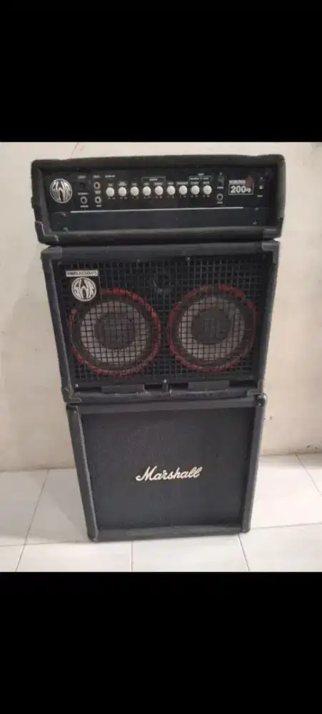 Ampli bass head kabined SWR workingmen 2004