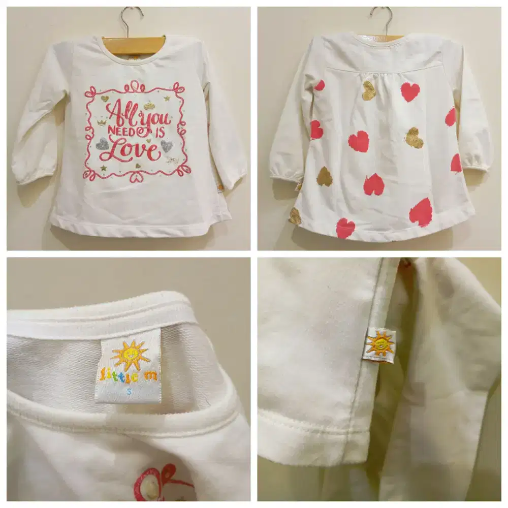 Baju Jumper Anak Little M Preloved