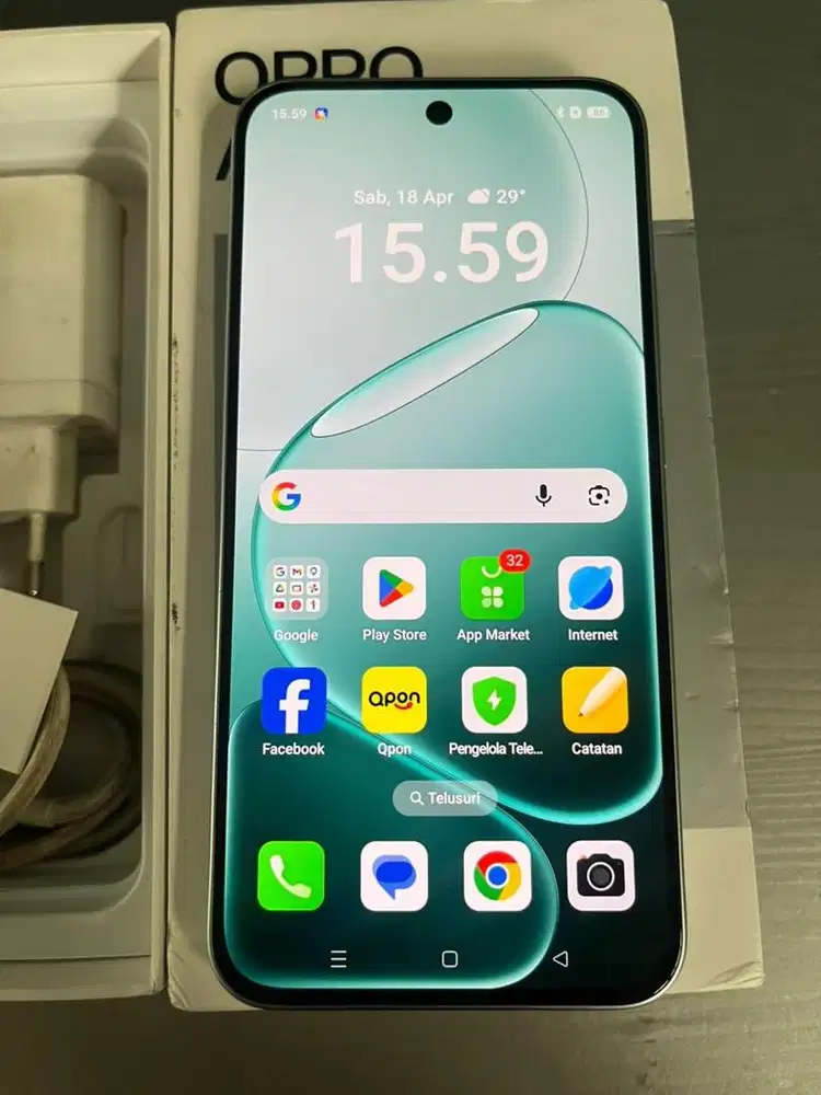 Oppo A6 Pro Grey 8/256GB Resmi Mulus Lengkap