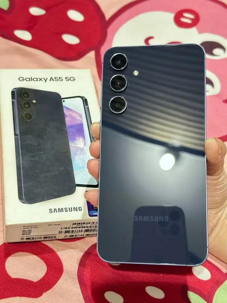 Samsung A55 5G 8+8 256GB Fullset ORI SEIN