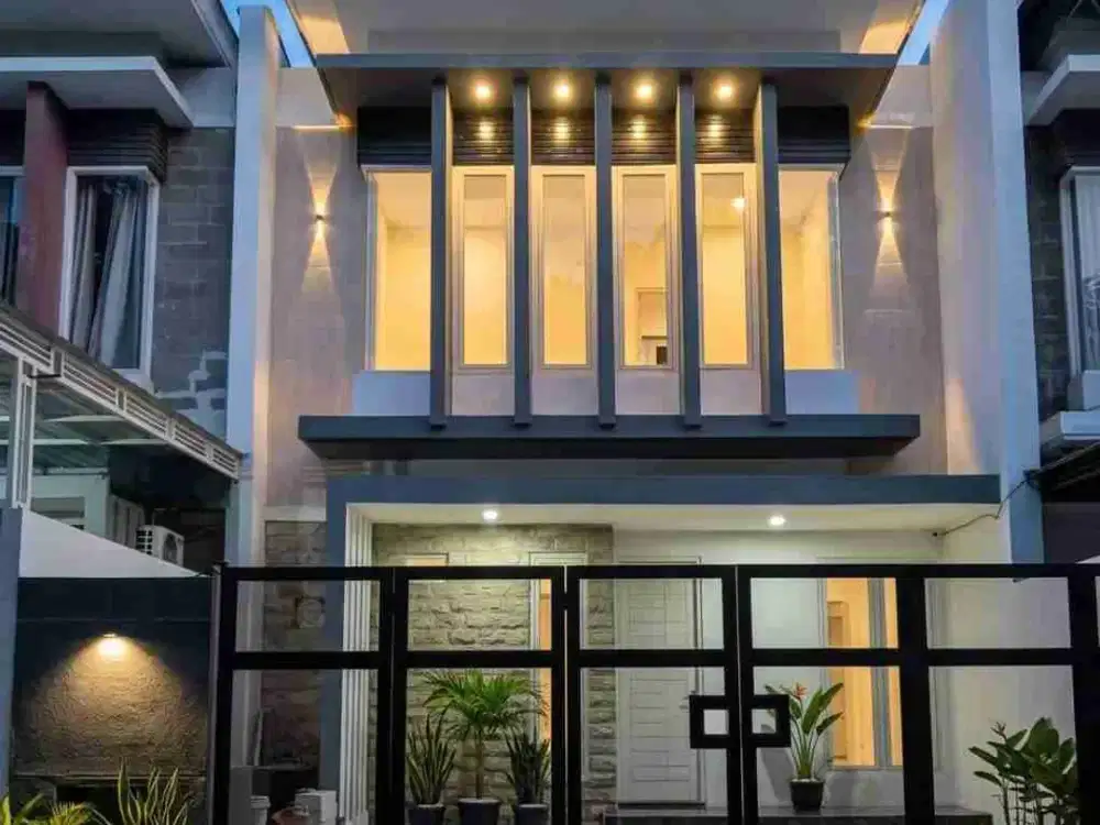 JUAL RUMAH 2 LANTAI MINIMALIS GRAND SEMANGGI SURABAYA