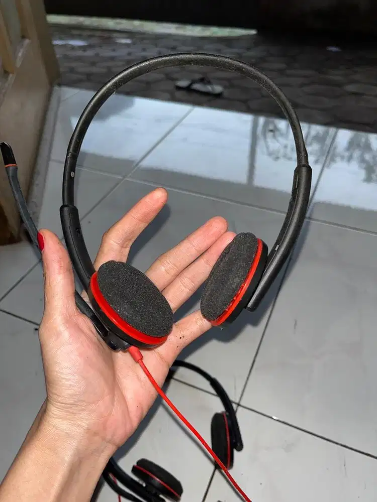 Headphone Plantronics Headset Poly, Gaming, Streaming Gamer,Zoom, Dll