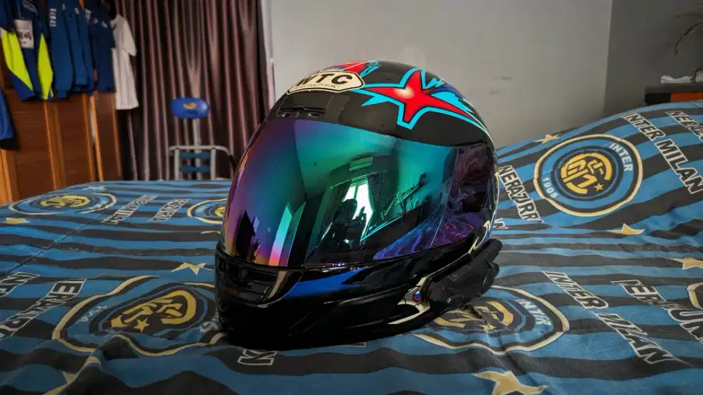 Helm Fullface jadul / klasik / vintage merk WTC / Agiva