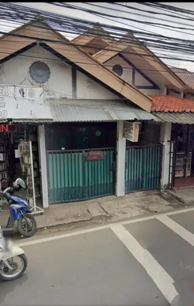 Jual rumah depan jalan kelurahan makasar jaktim
