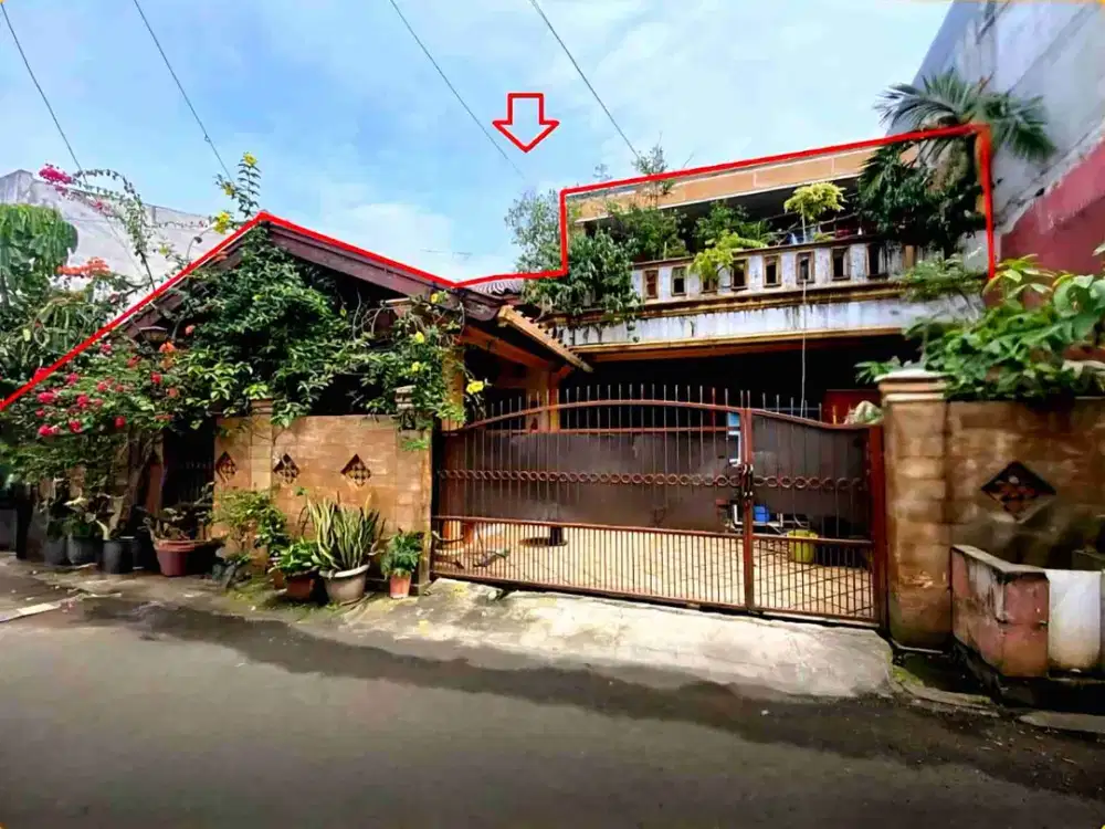 Rumah Murah 2Lantai LT248M² di Dawah Barat Dalam Pondok Bambu Jatim