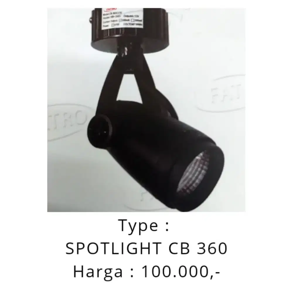 Lampu Sorot 360