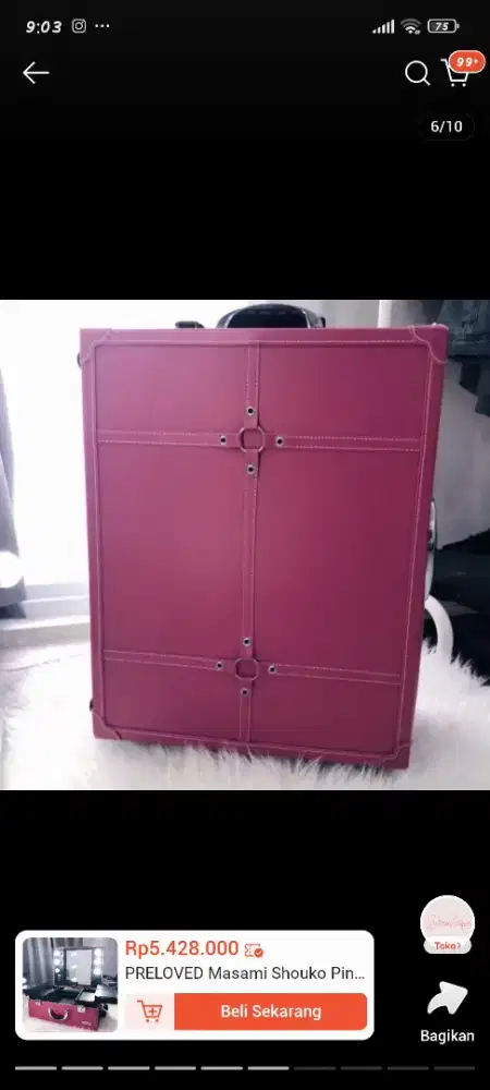 KOPER MAKEUP BEAUTY CASE MASAMI Shouko