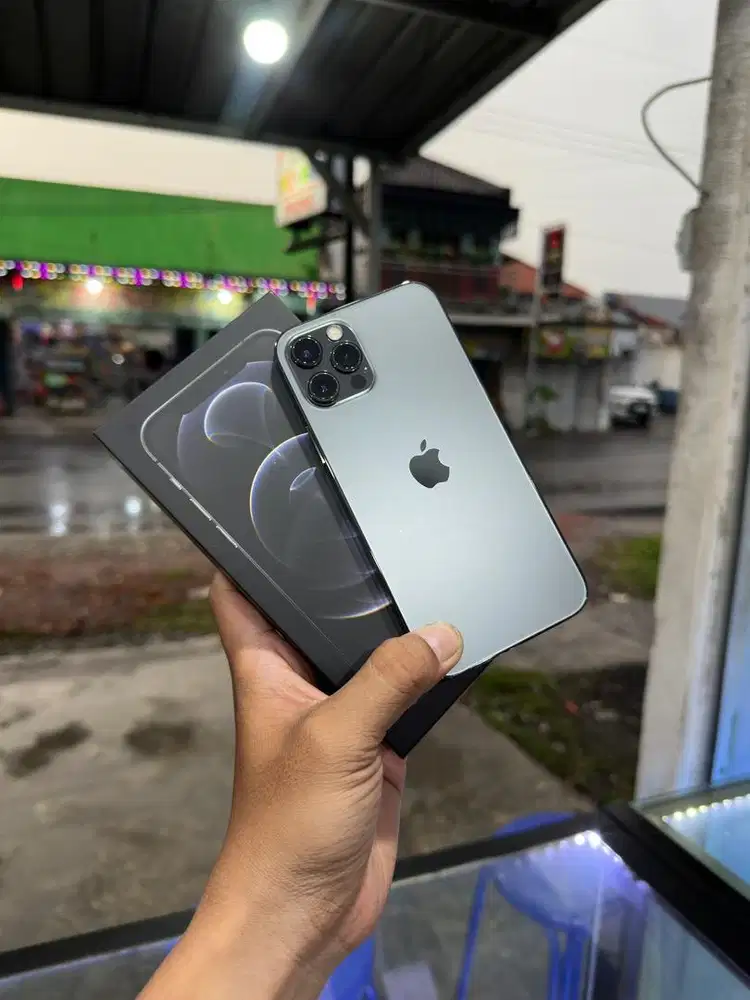 Iphone 12 Pro 128gb IBox Lengkap Mulus Bh 86%