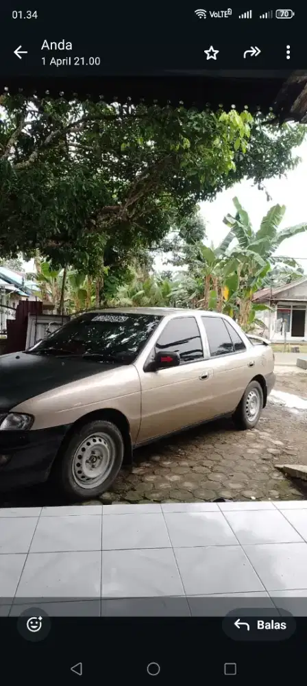 D jual seadanya Timor tahun 1997 pajak mati plat hidup 2027