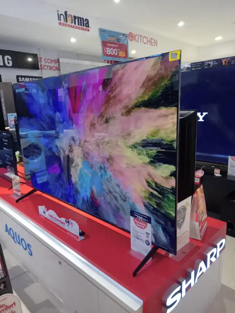 SHARP Google led tv 4k