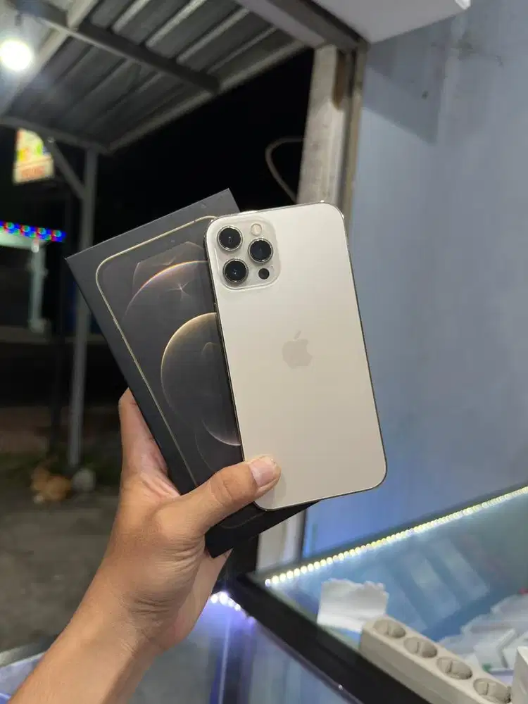 Iphone 12 ProMax 256gb IBox Resmi Lengkap Normal