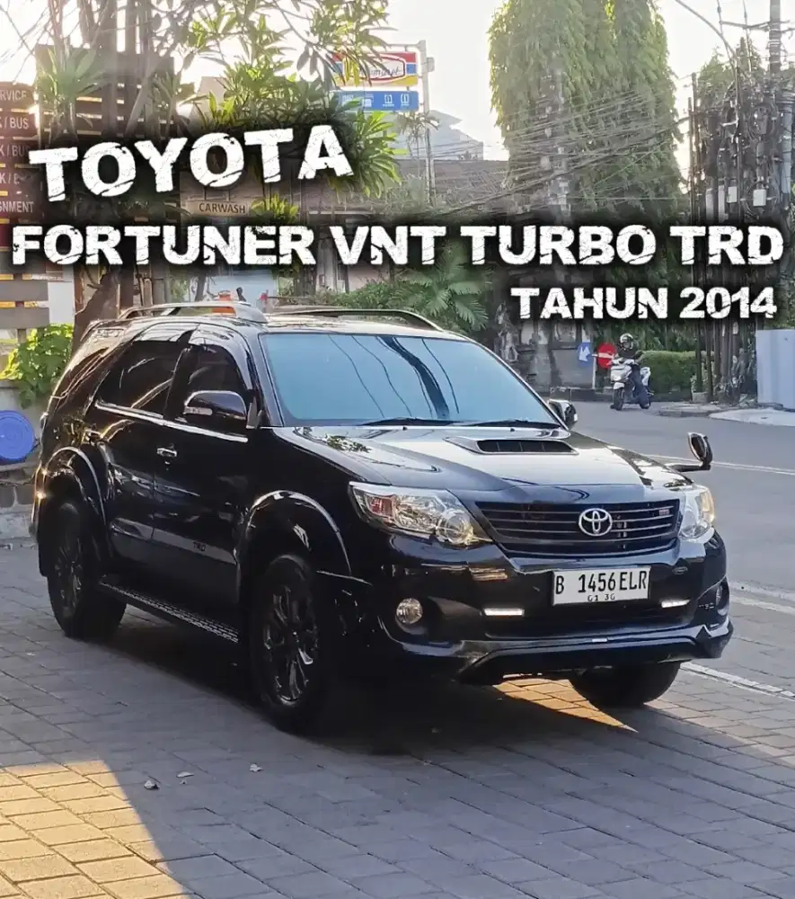 FORTUNER TRD VNT TURBO 2014 MATIC SOLAR ISTIMEWA