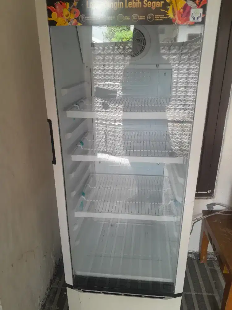 Jual murah saja showcase merk polytron