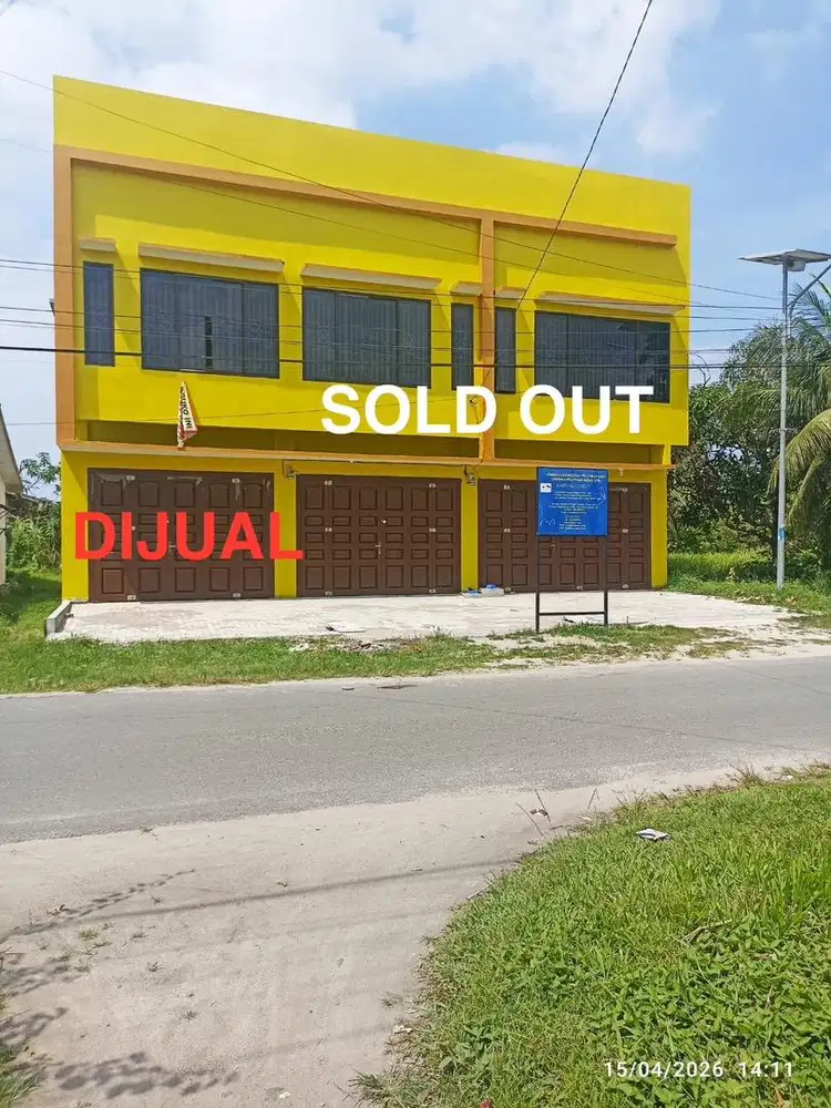 DIJUAL RUKO KOSONG GRIYA RANTAU LABAN TEBING TINGGI