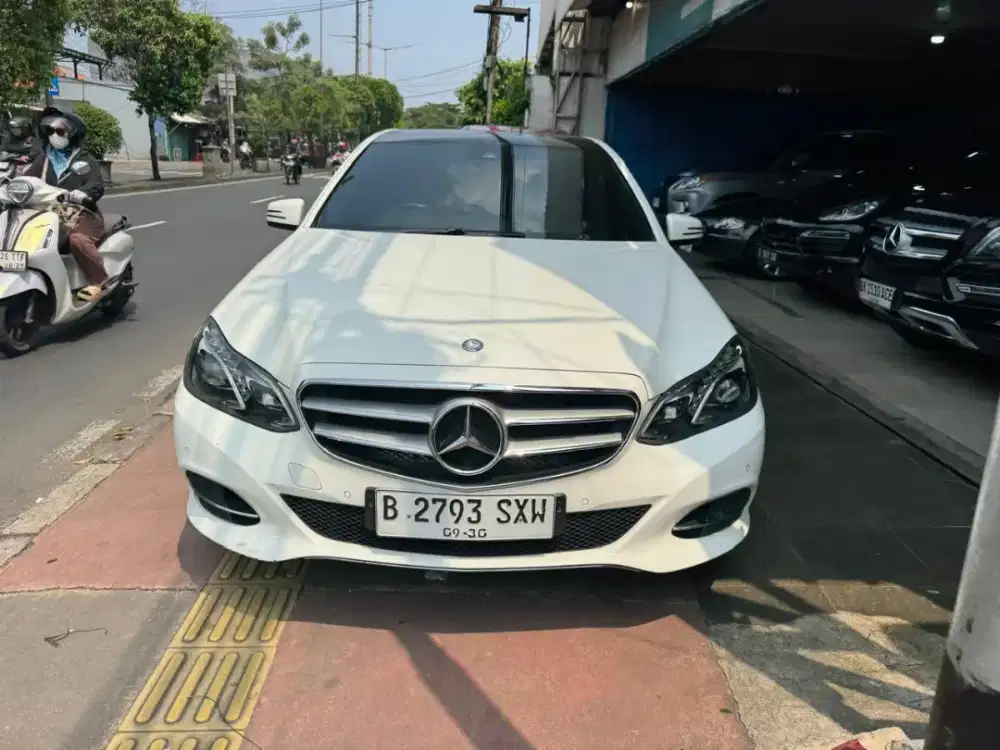 Mercy E250 km 47rb th 2014 AT km rendah