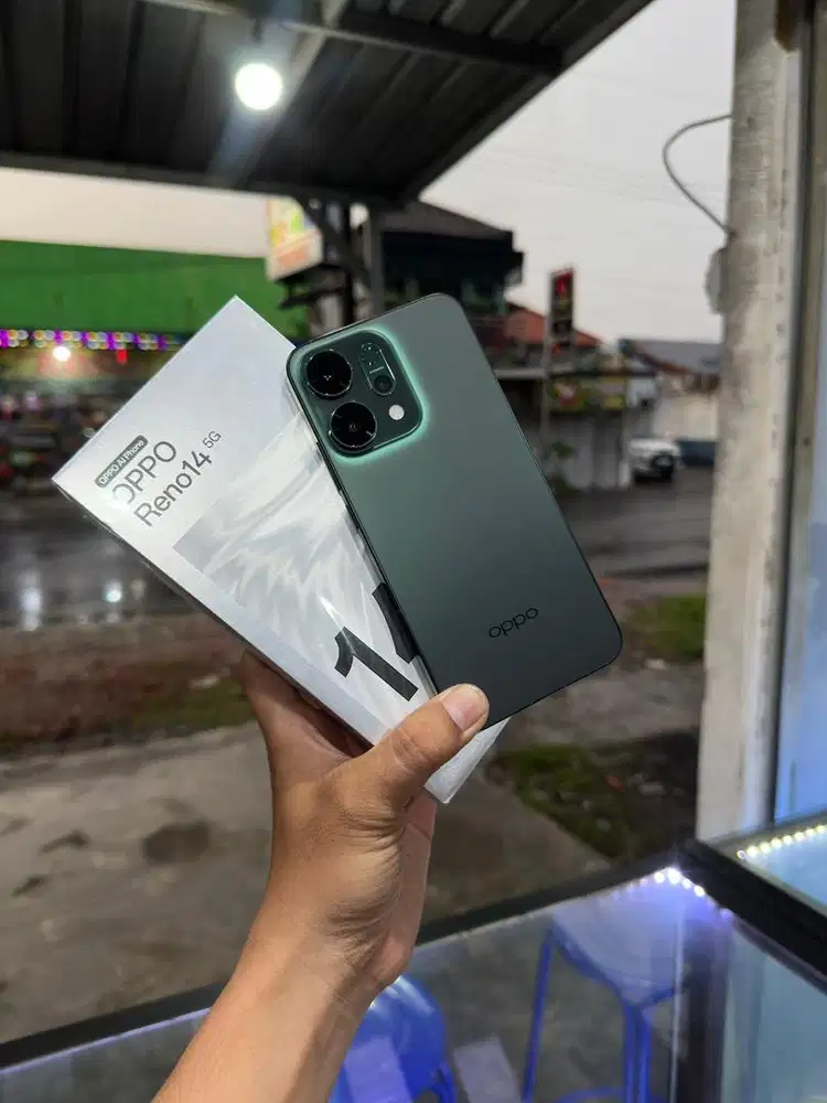 Oppo Reno 14 5G 12/256gb Second Lengkap Normal