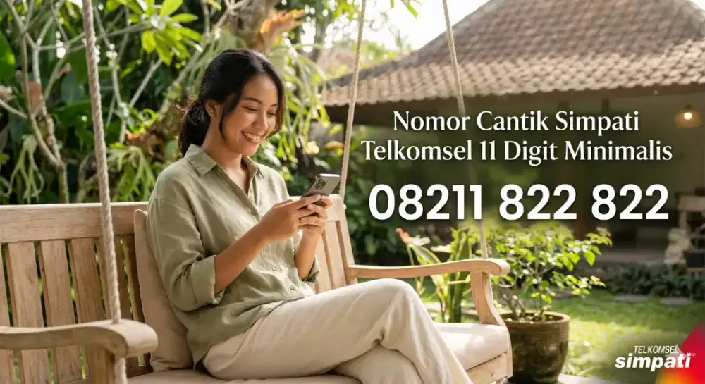 Nomor cantik telkomsel simpati 11 digit minimalis