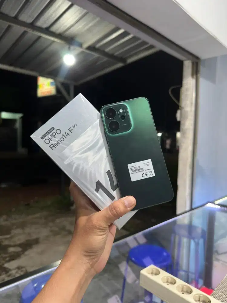 Oppo Reno 14F 5G 12/256gb Secon Lengkap Normal