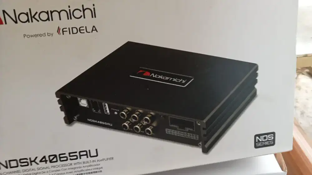 Prosesor audio nakamichi 6chanel