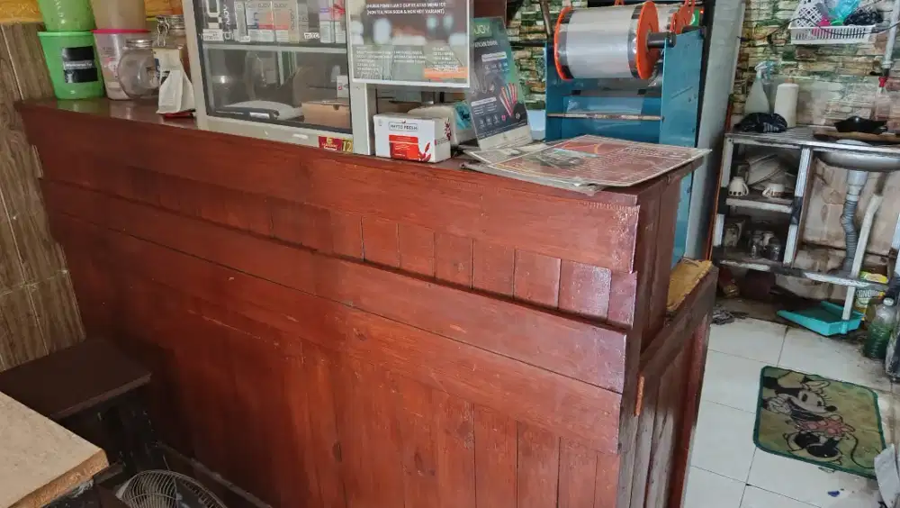 Meja Bar Cafe Warkop