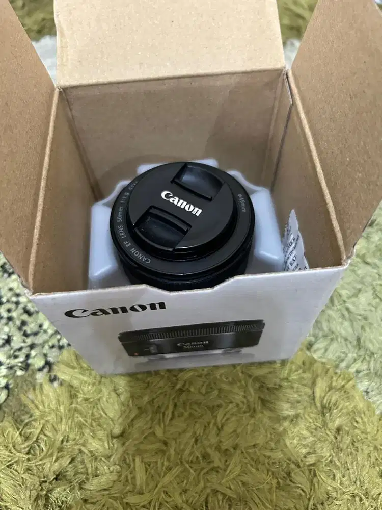 Lensa fix canon 50mm stm f1.8