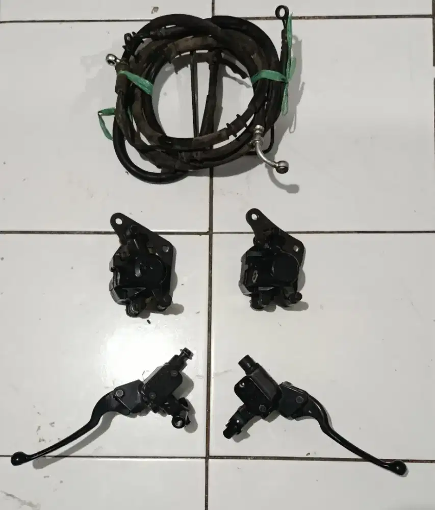 Master Rem Set Kaliper Depan Belakang Selang Nmax Old
