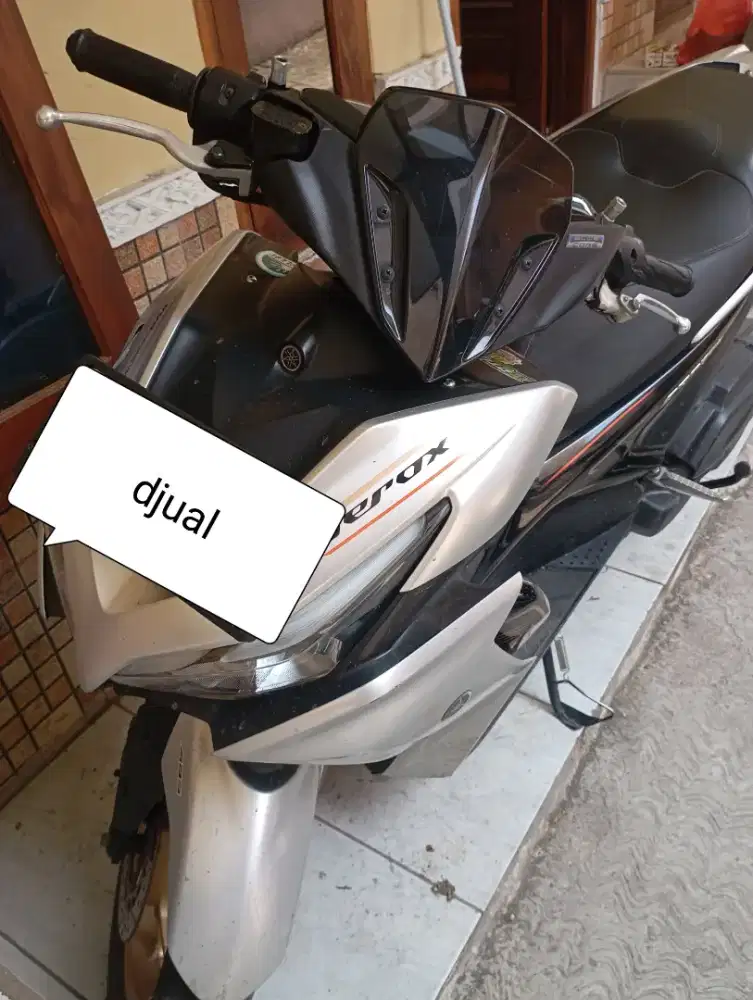 Jual aerox ABS 2024 low Km