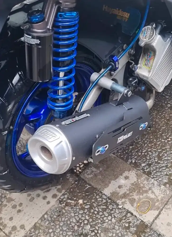 KNALPOT PCX 160 TZM NEW NGX RAUNDO  Like new