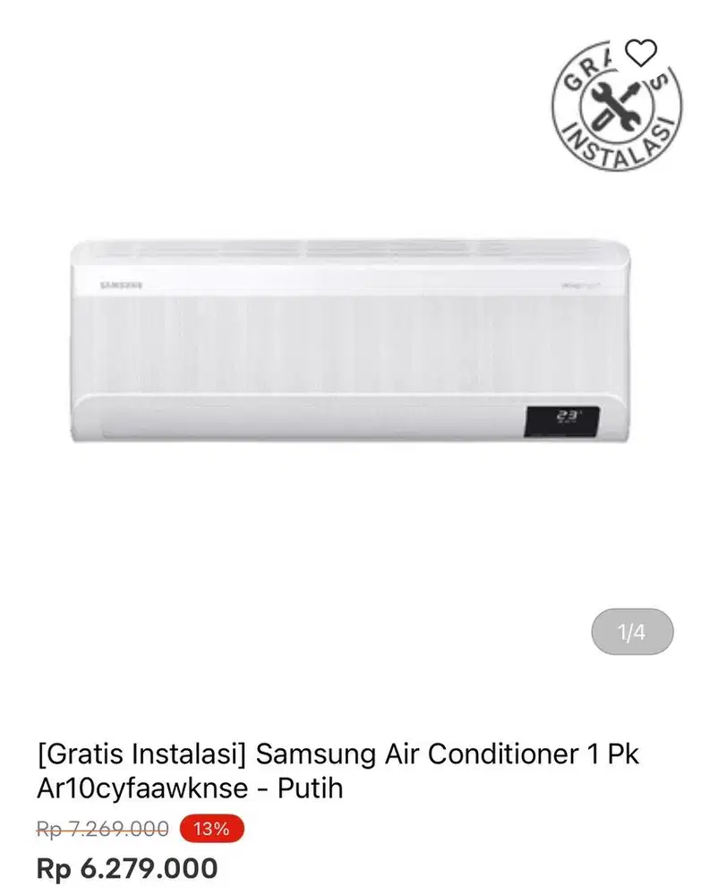 AC SAMSUNG 1PK INVERTER