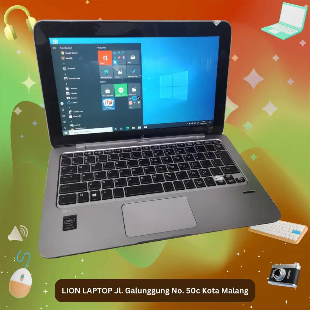 RAM 8GB SSD 256GB Touchscreen HP Elite X2 1011 G1 Tablet [20|04]