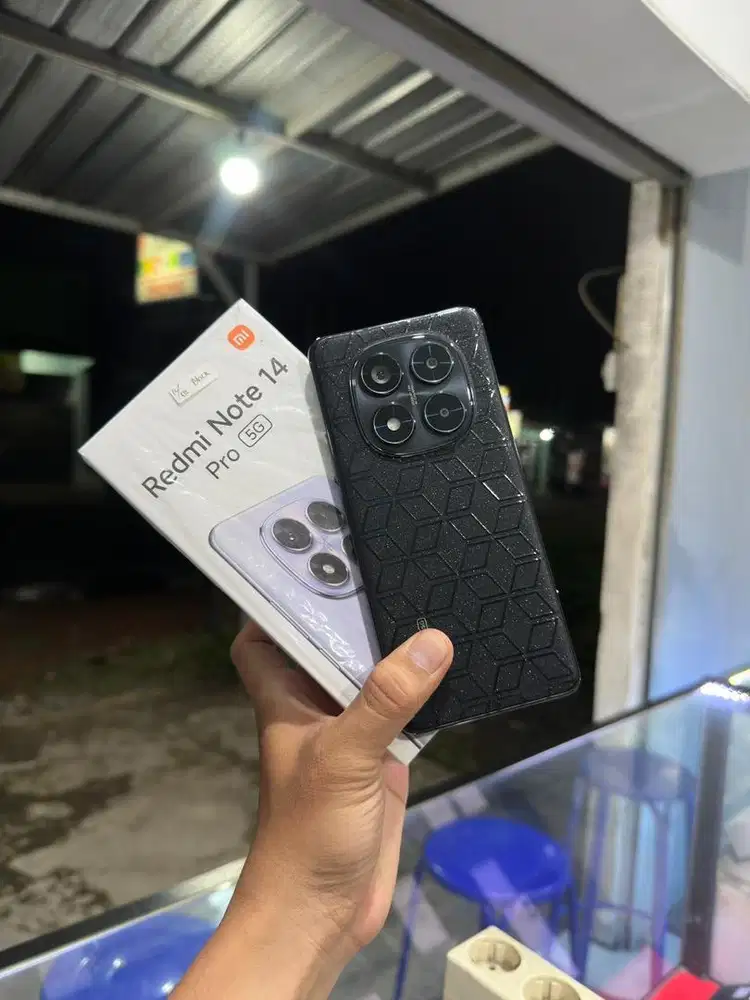Redmi Note 14 Pro 5G 12/512gb Second Lengkap Ori