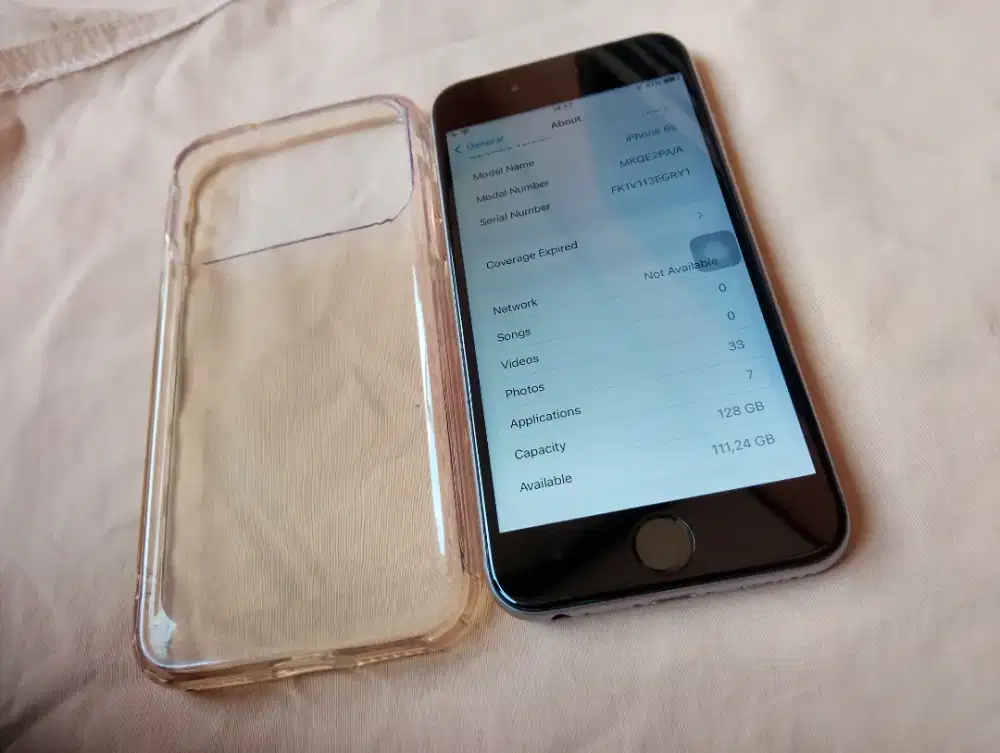 iPhone 6s 128 GB kelengkapan hp case back cover iPhone 17 pro max