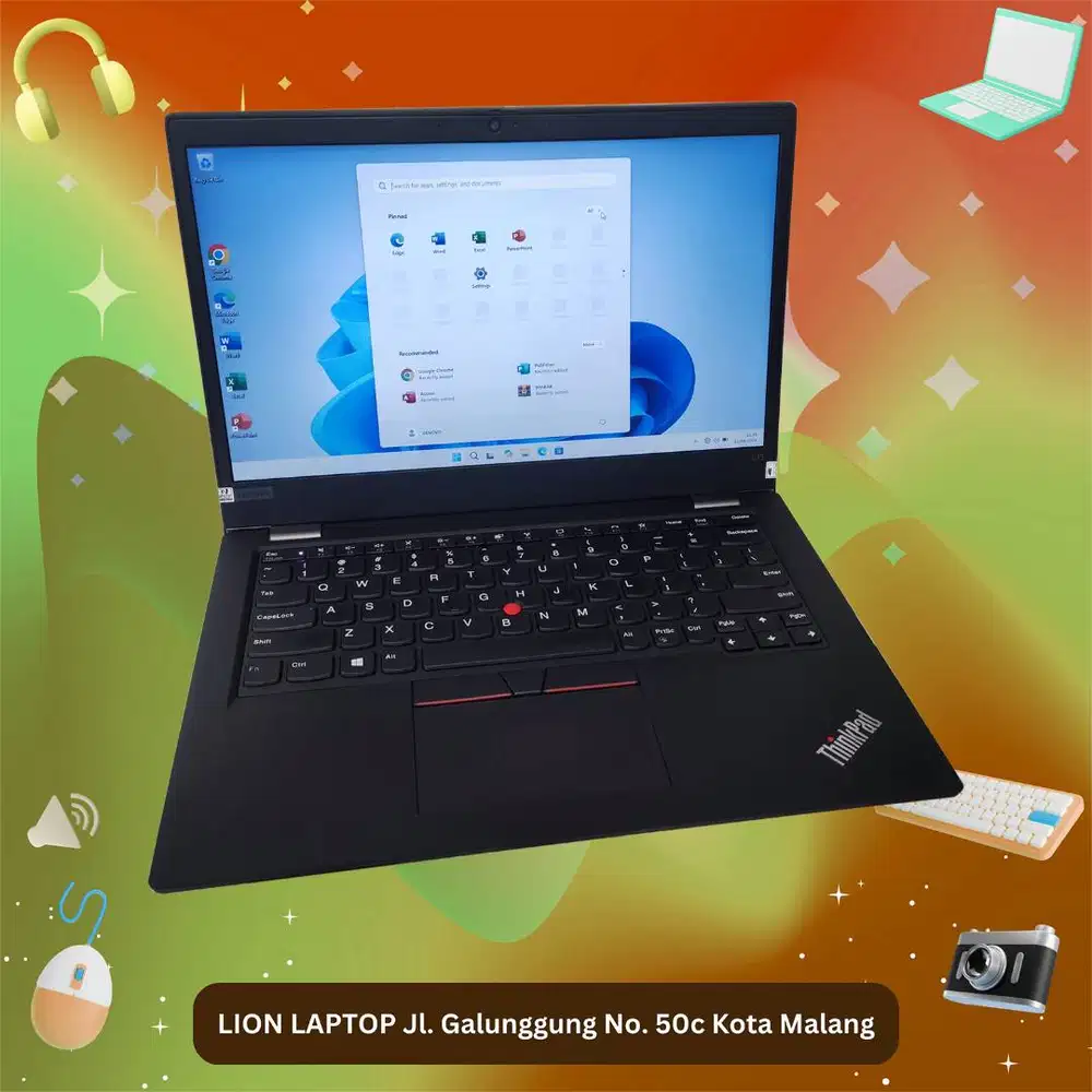 i5 GEN 11 3 JUTAAN RAM 8 SSD 256 Lenovo Thinkpad L13 [20|04]