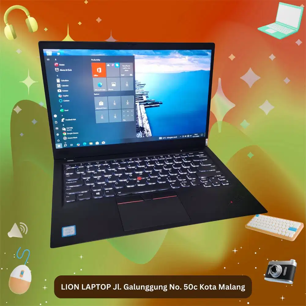 X1 Carbon Slim Ringan i5 gen 8 8/256 [20|04]