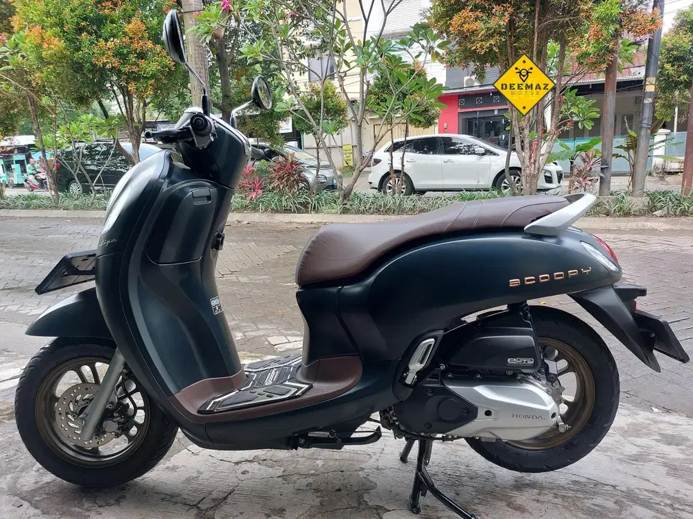 (DP 300 Rb)‼️ Honda Scoopy Prestige Keyless Hitam 2024 Cash / Kredit