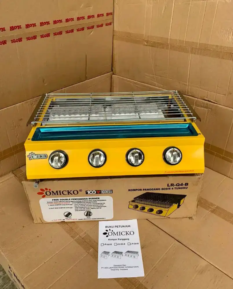 KOMPOR PANGGANG OMICKO 4 TUNGKU