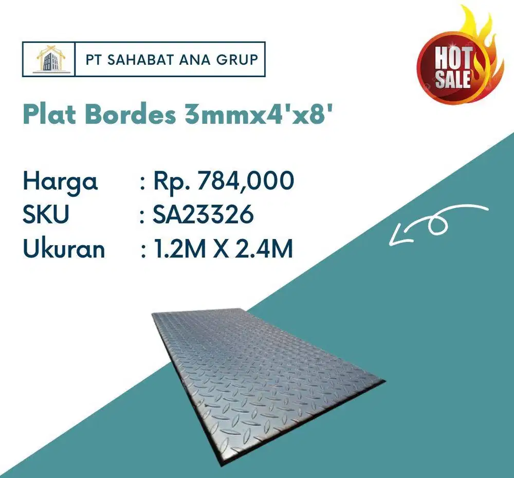 Plat Bordes 3mmx4'x8'