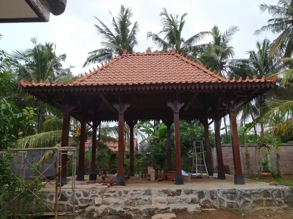 Joglo kayu jati 8x6