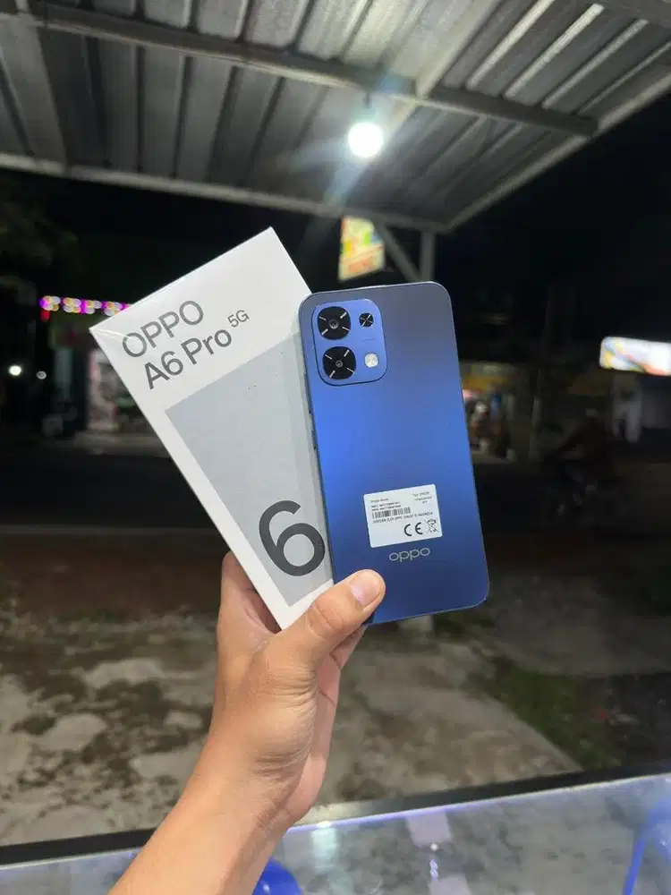 Oppo A6 Pro 4G & 5G 8/256gb Second Lengkap Ori
