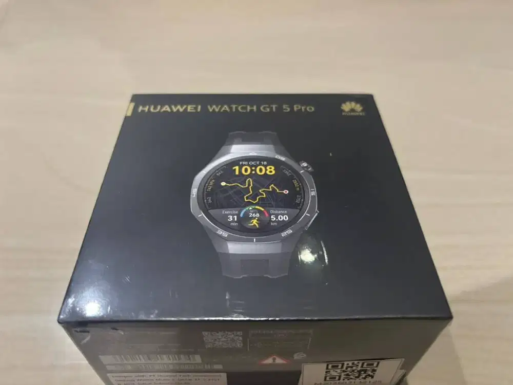 Dijual Huawei Watch GT 5 Pro kondisi baru segel (BNIB).