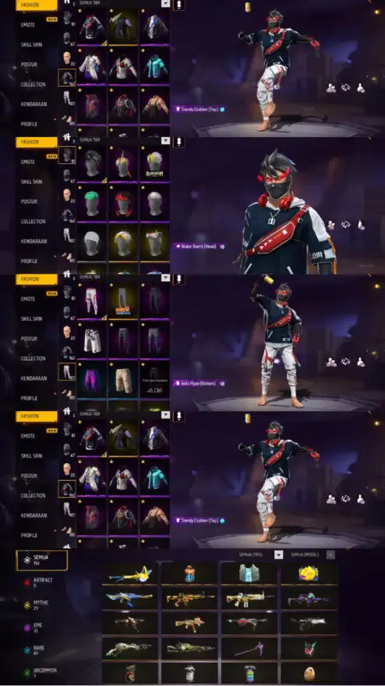 Jual akun ff murah aman dan terpercaya 100%