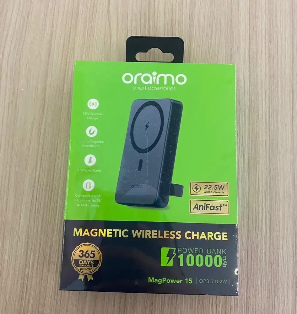 powerbank oraimo magsafe wirelles