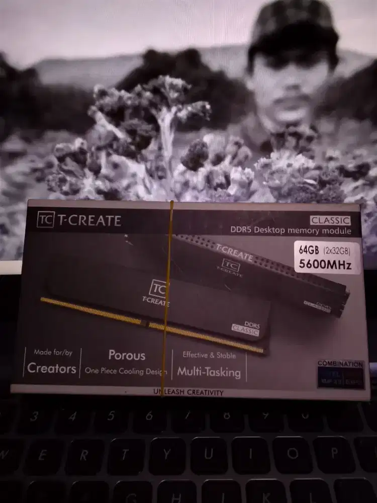 ‎T-create expert Ddr5 desktop memory module 64GB (2x32gb) 6400mhz
‎