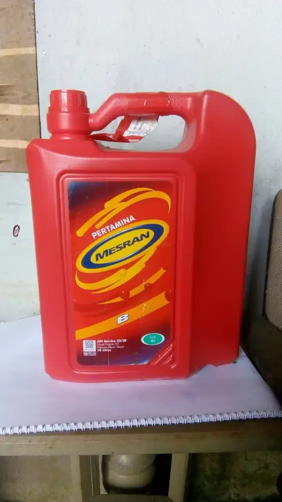 oli mobil MESRAN PERTAMINA 10 LITER