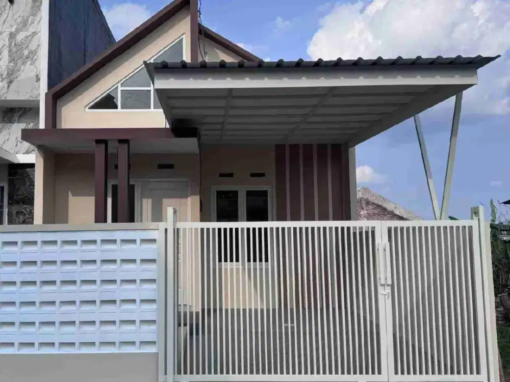 JUAL RUMAH BARU GRES ANYAR LOWOKWARU MALANG MERJOSARI