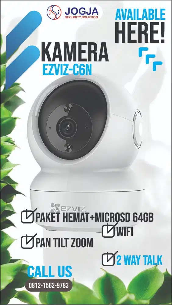 Mata-mata yang sebenernya. CCTV EZVIZ C6N punya fitur Smart Tracking