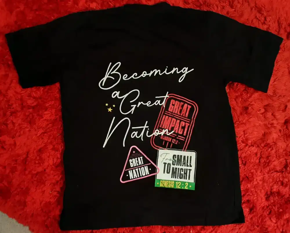 T SHIRT BLACK XXL UNISEX (NEW)