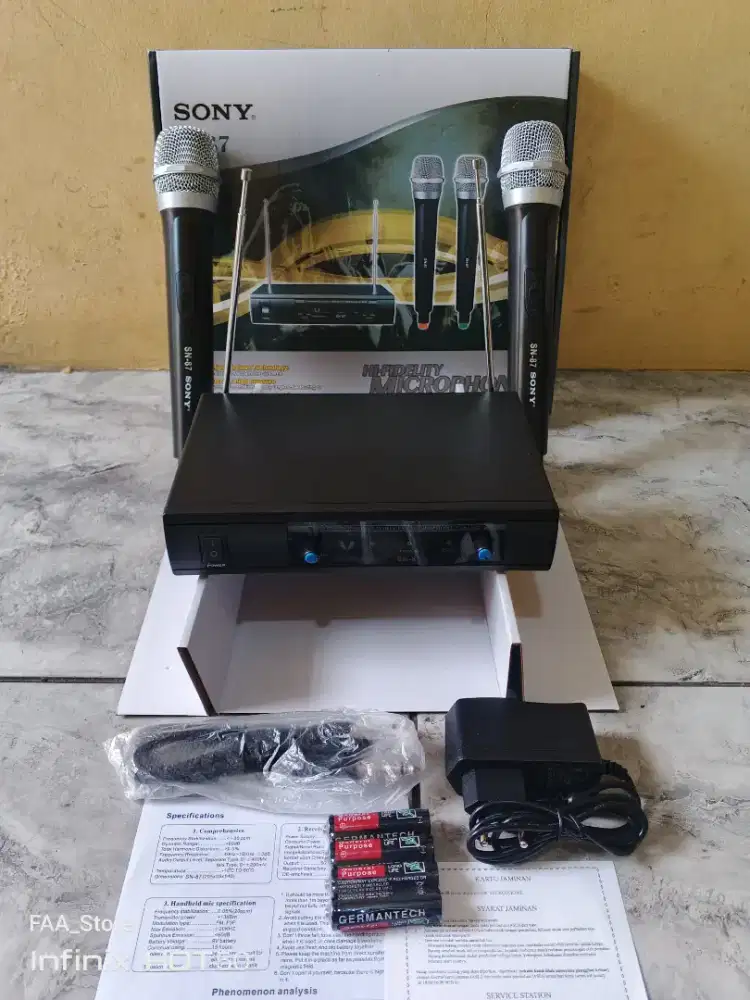 MICROPHONE SONY WIRELESS ISI 2PCS