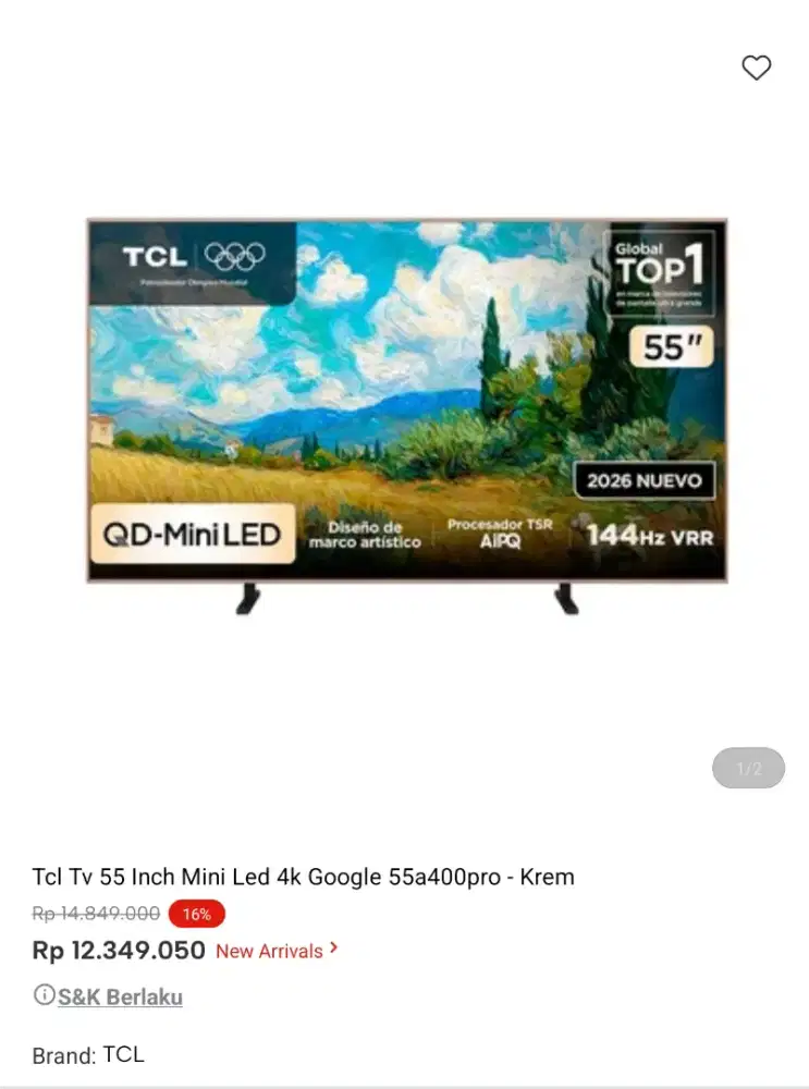 google tv promo bisa cicilan syarat ktp tanpa dp bayar bulan depan