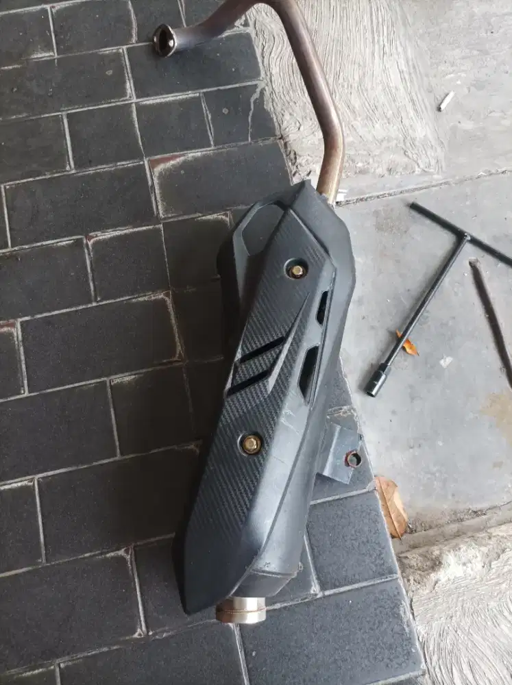 Knalpot Vario arm old